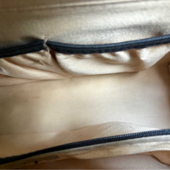 Miche Snakeskin Patterned Beige and Dark Pink Women's Handbag/Shoulder Bag - Picture 8 of 9